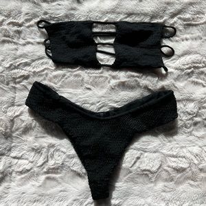 Indah Ribbed Bikini Set